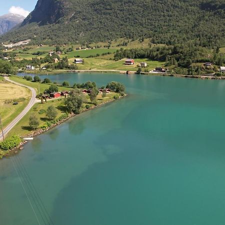 Отель Loken Camping - Trivelig Og Idyllisk Ved Vannet Олден Экстерьер фото