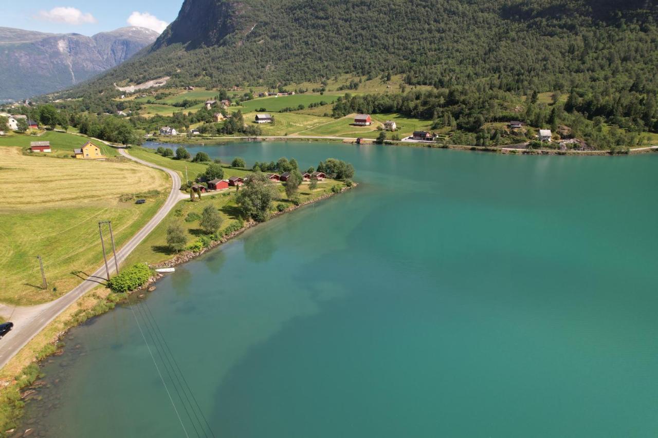 Отель Loken Camping - Trivelig Og Idyllisk Ved Vannet Олден Экстерьер фото
