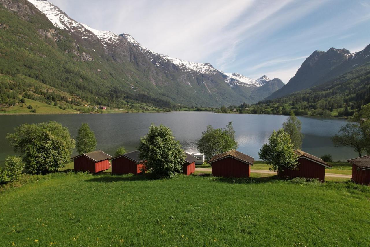 Отель Loken Camping - Trivelig Og Idyllisk Ved Vannet Олден Экстерьер фото